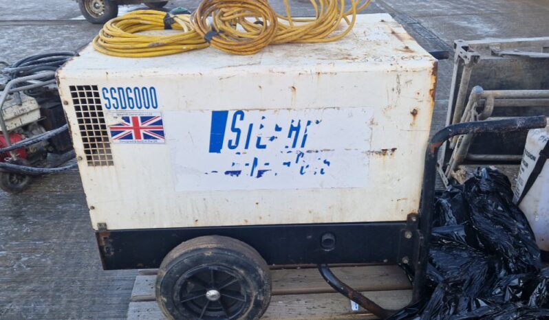 Stephill SSD6000 Generators For Auction: Leeds – 22nd, 23rd, 24th & 25th January 25 @ 8:00am full