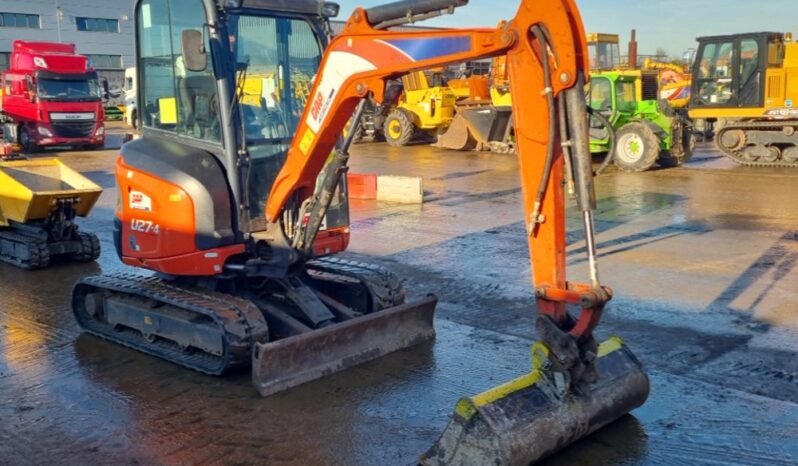 2017 Kubota U27-4 Mini Excavators For Auction: Leeds – 22nd, 23rd, 24th & 25th January 25 @ 8:00am full