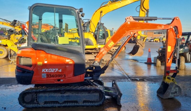 2018 Kubota KX027-4 Mini Excavators For Auction: Leeds – 22nd, 23rd, 24th & 25th January 25 @ 8:00am full