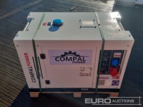 Unused 2024 Compal Power VG-R110 Generators For Auction: Leeds – 22nd, 23rd, 24th & 25th January 25 @ 8:00am full