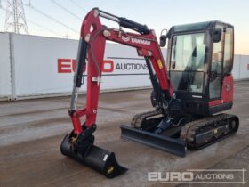 2023 Yanmar SV26 Mini Excavators For Auction: Leeds – 22nd, 23rd, 24th & 25th January 25 @ 8:00am