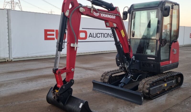 2023 Yanmar SV26 Mini Excavators For Auction: Leeds – 22nd, 23rd, 24th & 25th January 25 @ 8:00am