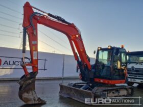 2022 Kubota KX080-4A2 6 Ton+ Excavators For Auction: Leeds – 22nd, 23rd, 24th & 25th January 25 @ 8:00am