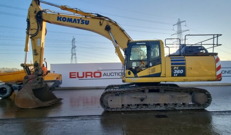 2016 Komatsu PC360LC-11 20 Ton+ Excavators For Auction: Leeds – 22nd, 23rd, 24th & 25th January 25 @ 8:00am full