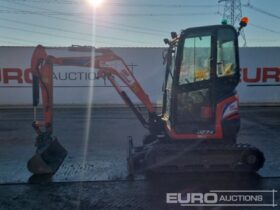 2017 Kubota U27-4 Mini Excavators For Auction: Leeds – 22nd, 23rd, 24th & 25th January 25 @ 8:00am full