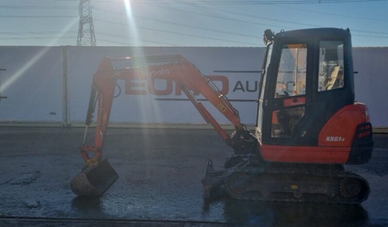 2016 Kubota KX61-3 Mini Excavators For Auction: Leeds – 22nd, 23rd, 24th & 25th January 25 @ 8:00am full