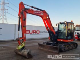 2020 Kubota KX080-4A2 6 Ton+ Excavators For Auction: Leeds – 22nd, 23rd, 24th & 25th January 25 @ 8:00am