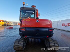 2022 Kubota KX080-4A2 6 Ton+ Excavators For Auction: Leeds – 22nd, 23rd, 24th & 25th January 25 @ 8:00am full