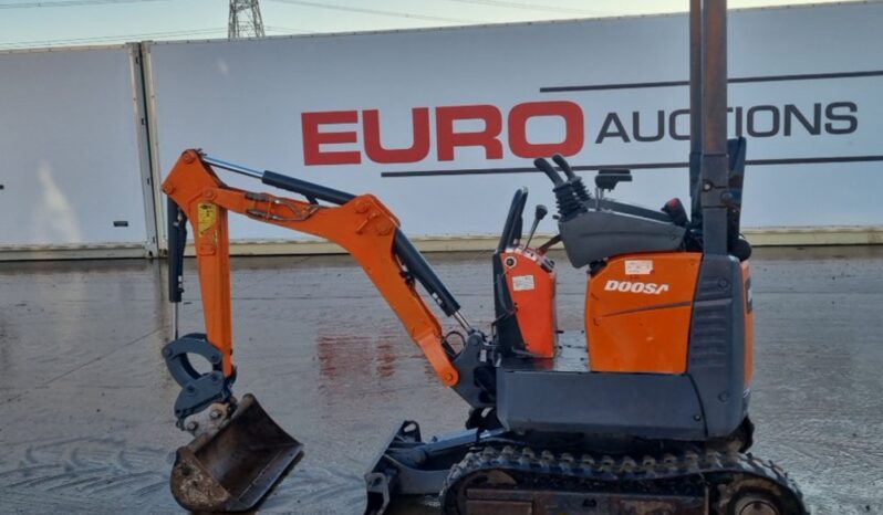 2022 Doosan DX10Z Mini Excavators For Auction: Leeds – 22nd, 23rd, 24th & 25th January 25 @ 8:00am full