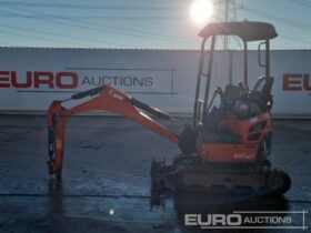 2016 Kubota U17-3A Mini Excavators For Auction: Leeds – 22nd, 23rd, 24th & 25th January 25 @ 8:00am full