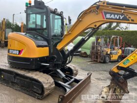 2022 Sany SY50U Mini Excavators For Auction: Leeds – 22nd, 23rd, 24th & 25th January 25 @ 8:00am