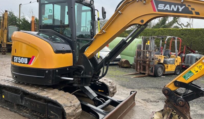 2022 Sany SY50U Mini Excavators For Auction: Leeds – 22nd, 23rd, 24th & 25th January 25 @ 8:00am