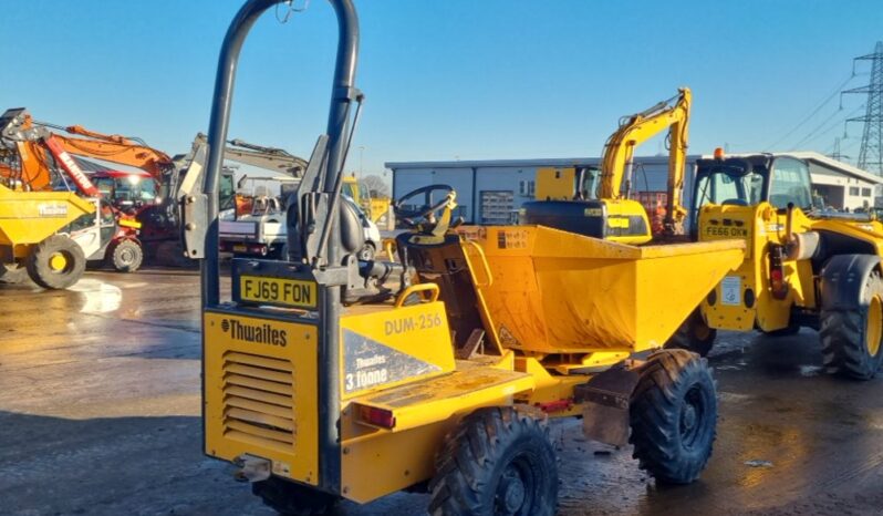 2019 Thwaites 3 Ton Site Dumpers For Auction: Leeds – 22nd, 23rd, 24th & 25th January 25 @ 8:00am full