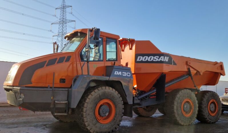 2012 Doosan DA30 Articulated Dumptrucks For Auction: Leeds – 22nd, 23rd, 24th & 25th January 25 @ 8:00am