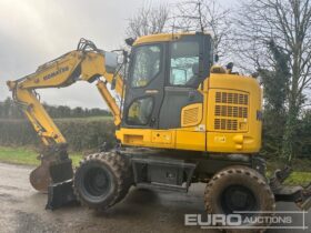 2018 Komatsu PW118MR-11 Wheeled Excavators For Auction: Leeds – 22nd, 23rd, 24th & 25th January 25 @ 8:00am full