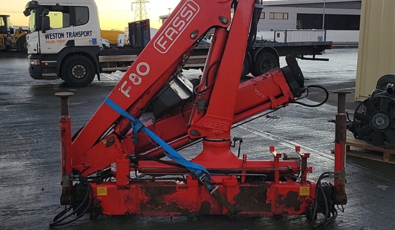 Fassi F80 Hydraulic Loading Cranes For Auction: Leeds – 22nd, 23rd, 24th & 25th January 25 @ 8:00am full