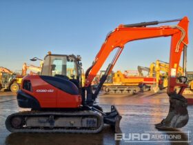 2022 Kubota KX080-4A2 6 Ton+ Excavators For Auction: Leeds – 22nd, 23rd, 24th & 25th January 25 @ 8:00am full