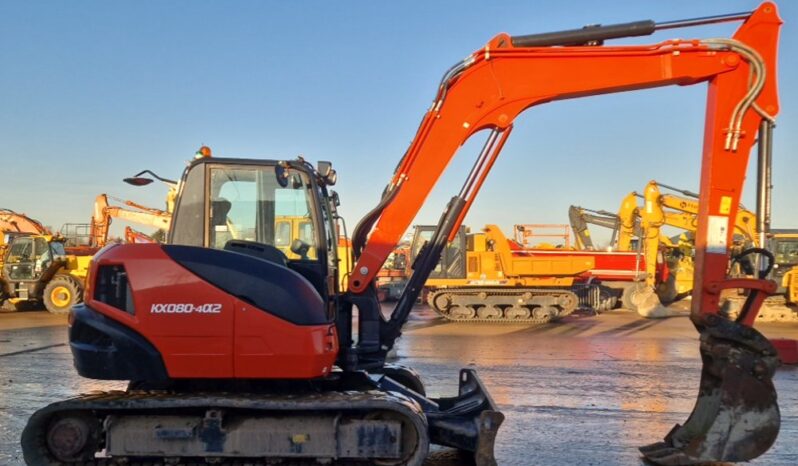 2022 Kubota KX080-4A2 6 Ton+ Excavators For Auction: Leeds – 22nd, 23rd, 24th & 25th January 25 @ 8:00am full