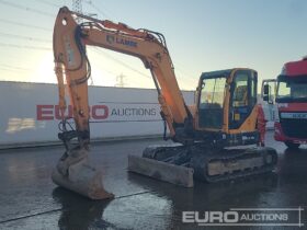 2018 Hyundai R80CR-9A 6 Ton+ Excavators For Auction: Leeds – 22nd, 23rd, 24th & 25th January 25 @ 8:00am