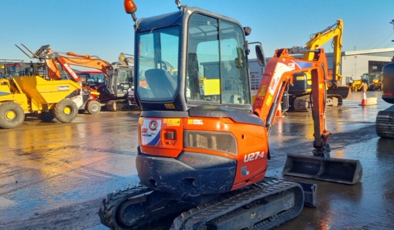 2017 Kubota U27-4 Mini Excavators For Auction: Leeds – 22nd, 23rd, 24th & 25th January 25 @ 8:00am full