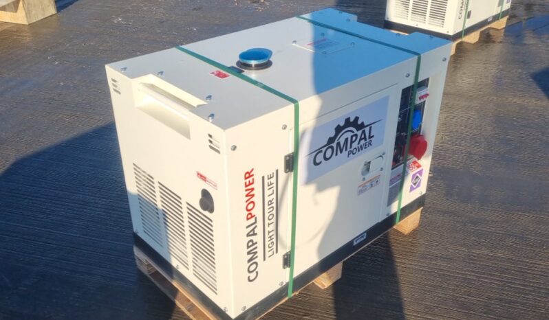 Unused 2024 Compal Power VG-R110 Generators For Auction: Leeds – 22nd, 23rd, 24th & 25th January 25 @ 8:00am full