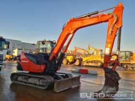 2022 Kubota KX080-4A2 6 Ton+ Excavators For Auction: Leeds – 22nd, 23rd, 24th & 25th January 25 @ 8:00am full