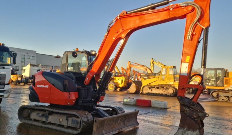 2022 Kubota KX080-4A2 6 Ton+ Excavators For Auction: Leeds – 22nd, 23rd, 24th & 25th January 25 @ 8:00am full