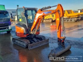 2017 Kubota U27-4 Mini Excavators For Auction: Leeds – 22nd, 23rd, 24th & 25th January 25 @ 8:00am full