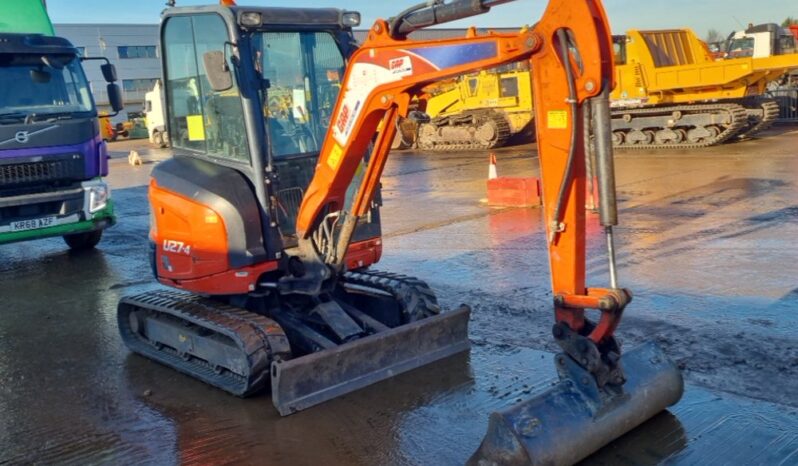 2017 Kubota U27-4 Mini Excavators For Auction: Leeds – 22nd, 23rd, 24th & 25th January 25 @ 8:00am full