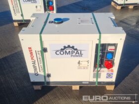 Unused Compal Power VG-R110 Generators For Auction: Leeds – 22nd, 23rd, 24th & 25th January 25 @ 8:00am full