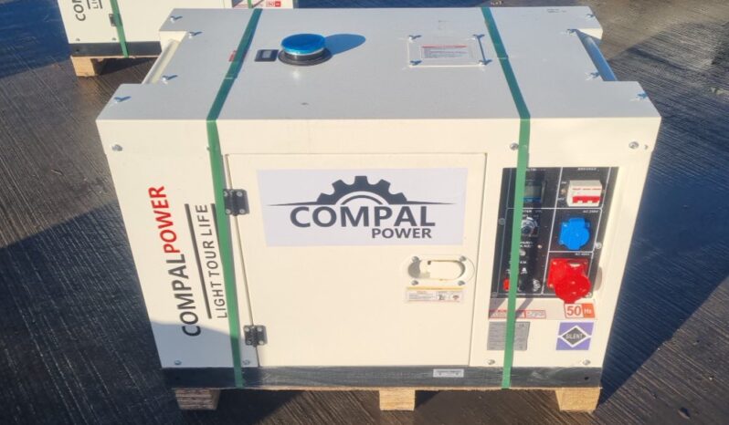 Unused Compal Power VG-R110 Generators For Auction: Leeds – 22nd, 23rd, 24th & 25th January 25 @ 8:00am full