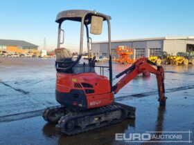 2016 Kubota U17-3A Mini Excavators For Auction: Leeds – 22nd, 23rd, 24th & 25th January 25 @ 8:00am full