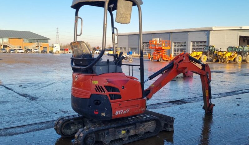 2016 Kubota U17-3A Mini Excavators For Auction: Leeds – 22nd, 23rd, 24th & 25th January 25 @ 8:00am full