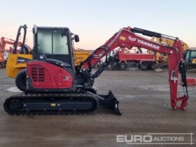 Unused 2024 Yanmar ViO50 Mini Excavators For Auction: Leeds – 22nd, 23rd, 24th & 25th January 25 @ 8:00am full