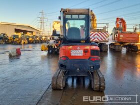 2018 Kubota U27-4 Mini Excavators For Auction: Leeds – 22nd, 23rd, 24th & 25th January 25 @ 8:00am full