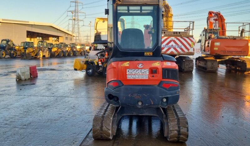 2018 Kubota U27-4 Mini Excavators For Auction: Leeds – 22nd, 23rd, 24th & 25th January 25 @ 8:00am full