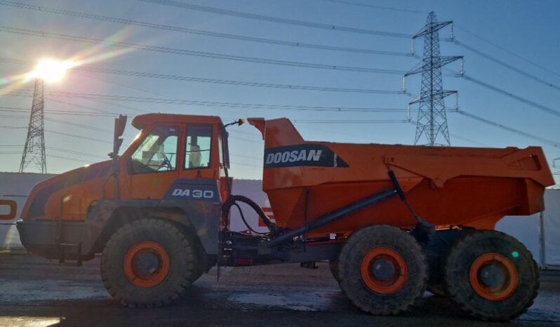 2012 Doosan DA30 Articulated Dumptrucks For Auction: Leeds – 22nd, 23rd, 24th & 25th January 25 @ 8:00am full