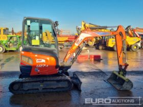 2017 Kubota U27-4 Mini Excavators For Auction: Leeds – 22nd, 23rd, 24th & 25th January 25 @ 8:00am full