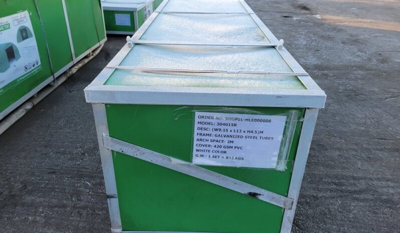 Unused Essential  30′ x 40′ x 15′ Single Trussed Storage PVC Tent Modular Buildings For Auction: Leeds – 22nd, 23rd, 24th & 25th January 25 @ 8:00am full