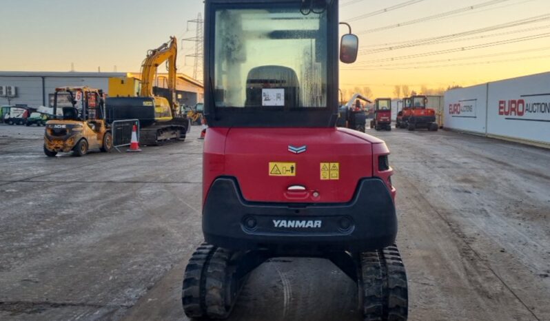 2023 Yanmar SV26 Mini Excavators For Auction: Leeds – 22nd, 23rd, 24th & 25th January 25 @ 8:00am full