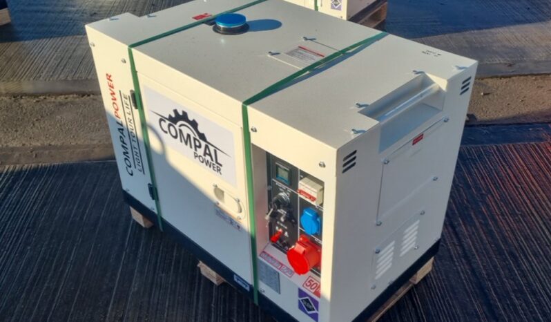 Unused 2024 Compal Power VG-R110 Generators For Auction: Leeds – 22nd, 23rd, 24th & 25th January 25 @ 8:00am full