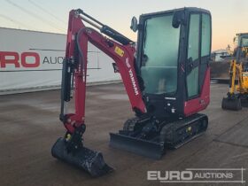 Unused Yanmar SV17VT Mini Excavators For Auction: Leeds – 22nd, 23rd, 24th & 25th January 25 @ 8:00am