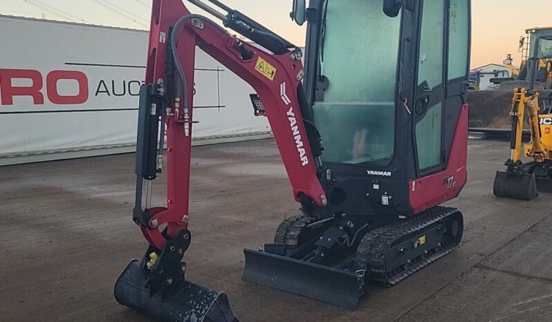 Unused Yanmar SV17VT Mini Excavators For Auction: Leeds – 22nd, 23rd, 24th & 25th January 25 @ 8:00am