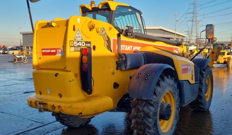 2019 JCB 540-170 Telehandlers For Auction: Leeds – 22nd, 23rd, 24th & 25th January 25 @ 8:00am full