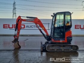 2018 Kubota U27-4 Mini Excavators For Auction: Leeds – 22nd, 23rd, 24th & 25th January 25 @ 8:00am full