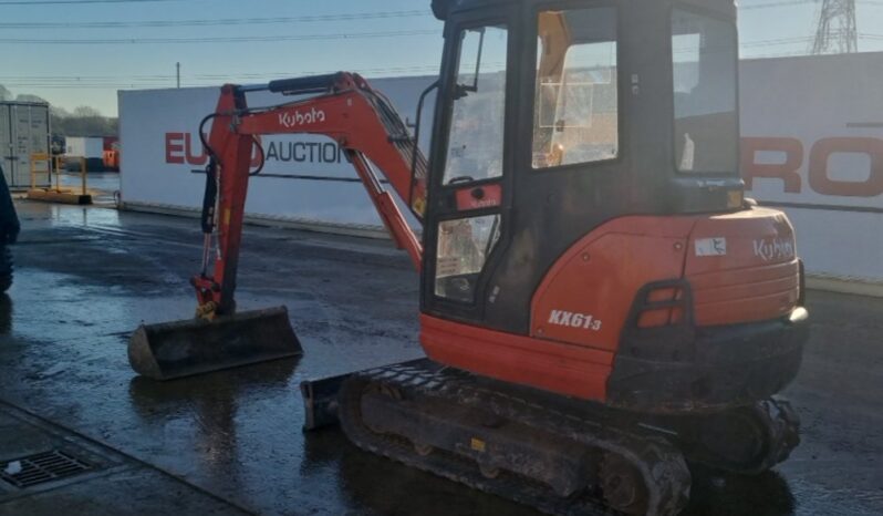 2016 Kubota KX61-3 Mini Excavators For Auction: Leeds – 22nd, 23rd, 24th & 25th January 25 @ 8:00am full