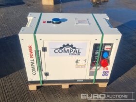 Unused 2024 Compal Power VG-R110 Generators For Auction: Leeds – 22nd, 23rd, 24th & 25th January 25 @ 8:00am full