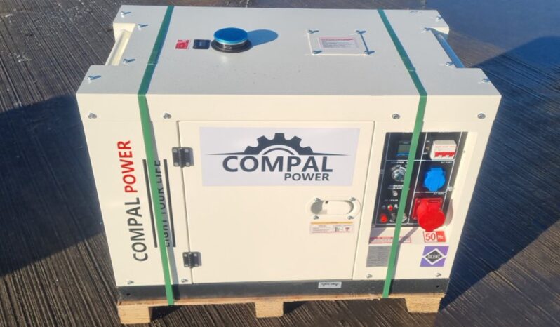 Unused 2024 Compal Power VG-R110 Generators For Auction: Leeds – 22nd, 23rd, 24th & 25th January 25 @ 8:00am full