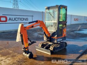 2024 Mammoth MP12 PRO Micro Excavators For Auction: Leeds – 22nd, 23rd, 24th & 25th January 25 @ 8:00am