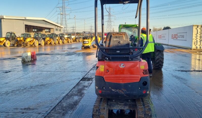 2016 Kubota U17-3A Mini Excavators For Auction: Leeds – 22nd, 23rd, 24th & 25th January 25 @ 8:00am full